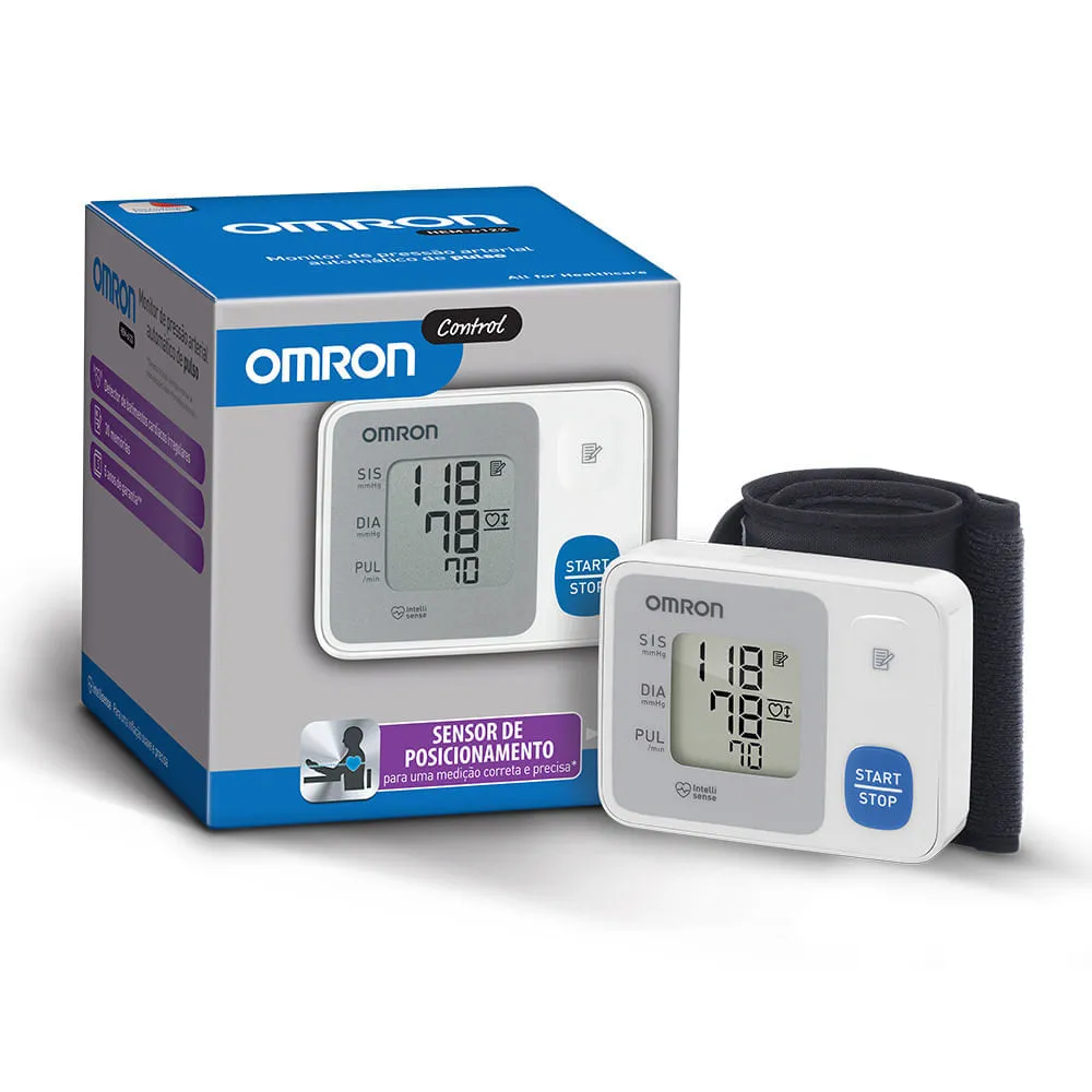 Aparelho Pressao Omron Hem6124 Dig Pulso — | Farmácia Resyla