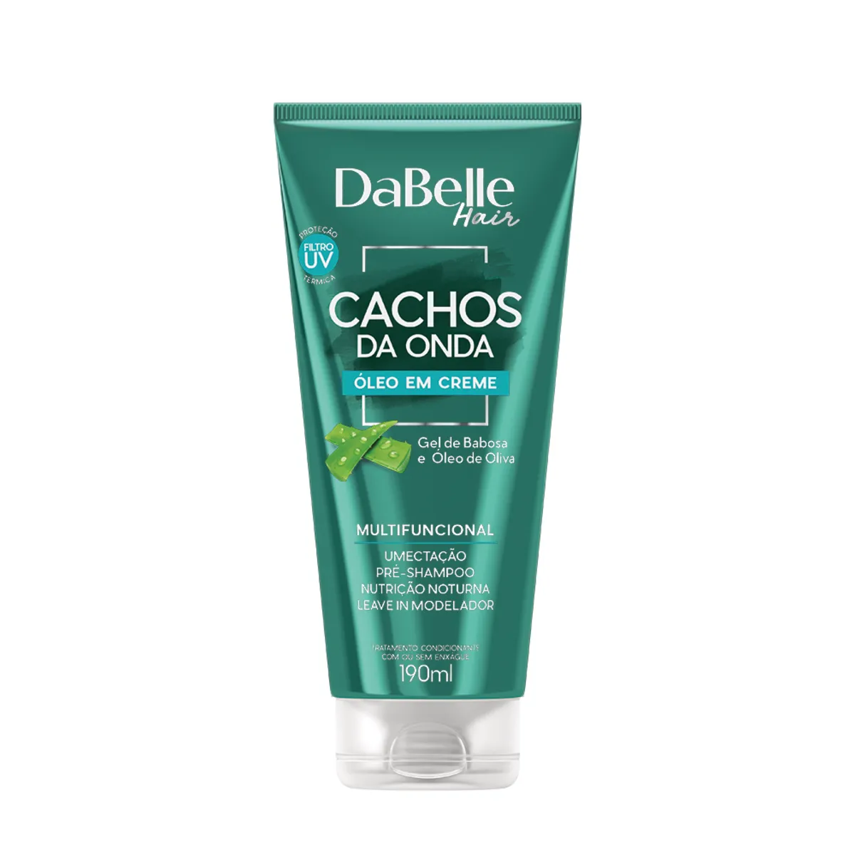 Óleo em Creme Cabelo Cacheado Dabelle Cachos 190ml — | Farmácia Resyla