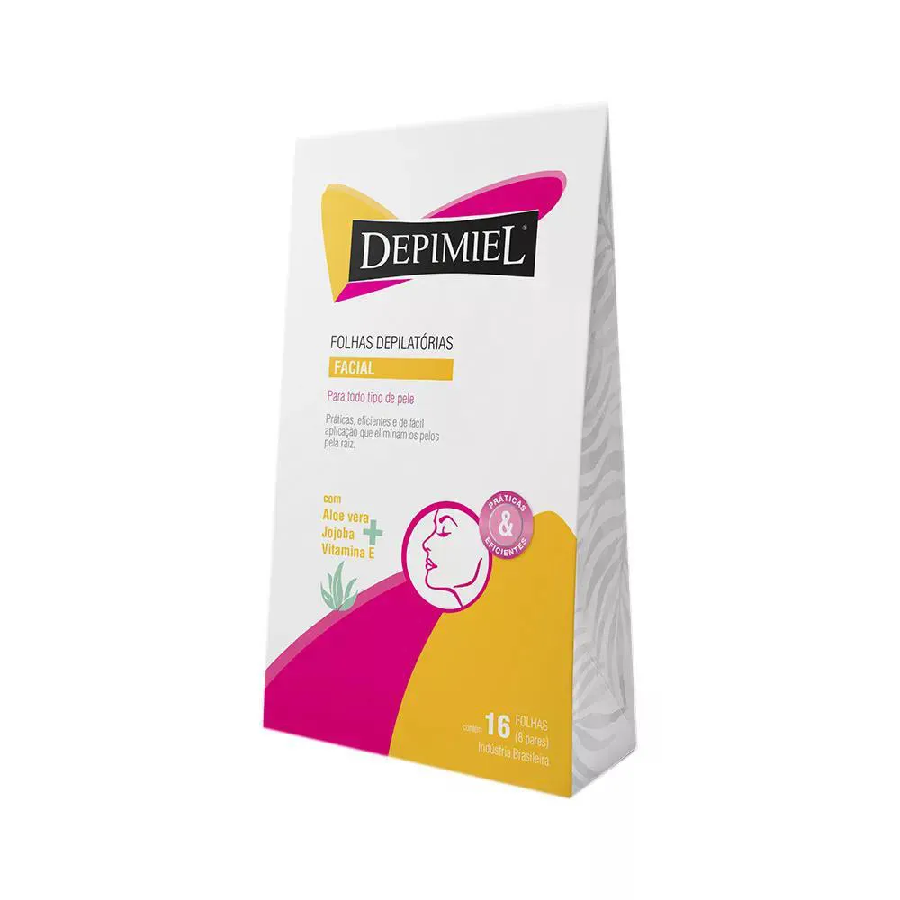 Depimiel Folhas Prontas Facial C/16 Unid. — | Farmácia Resyla