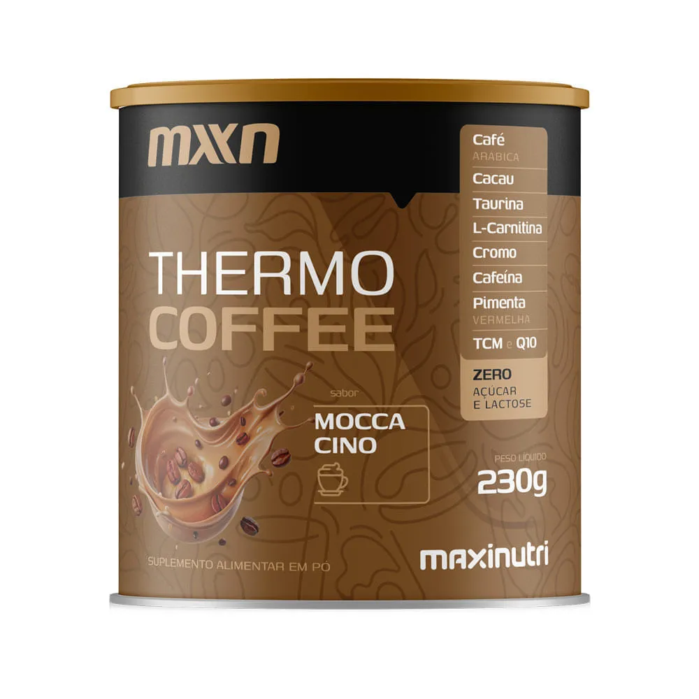 Suplemento Alimentar Thermo Coffee Maxinutri Sabor Moccacino 230gr — | Farmácia Resyla