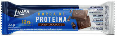 Barra De Proteína Chocolate Cobertura Chocolate Ao Leite Linea Caixa 384g 12 Unidades — | Farmácia Resyla