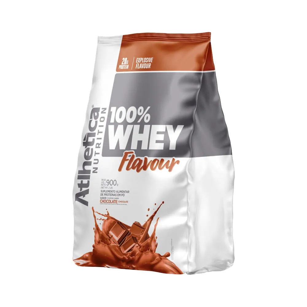 Atlhetica 100% Whey Flavour 900gr Chocolate Refil — | Farmácia Resyla