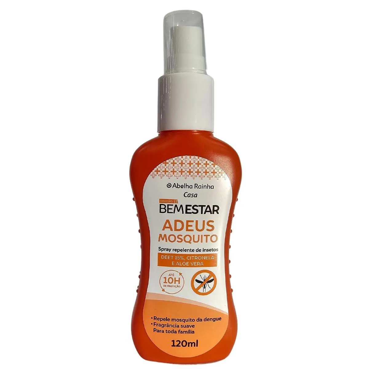 Repelente de Insetos Spray Adeus Mosquito Bem Estar Casa Abelha Rainha 120ml — | Farmácia Resyla