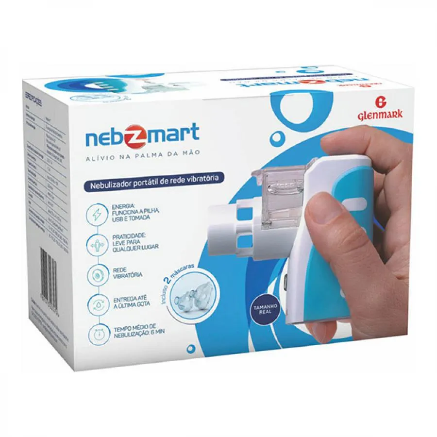 Nebulizador Nebzmart Portatil — | Farmácia Resyla