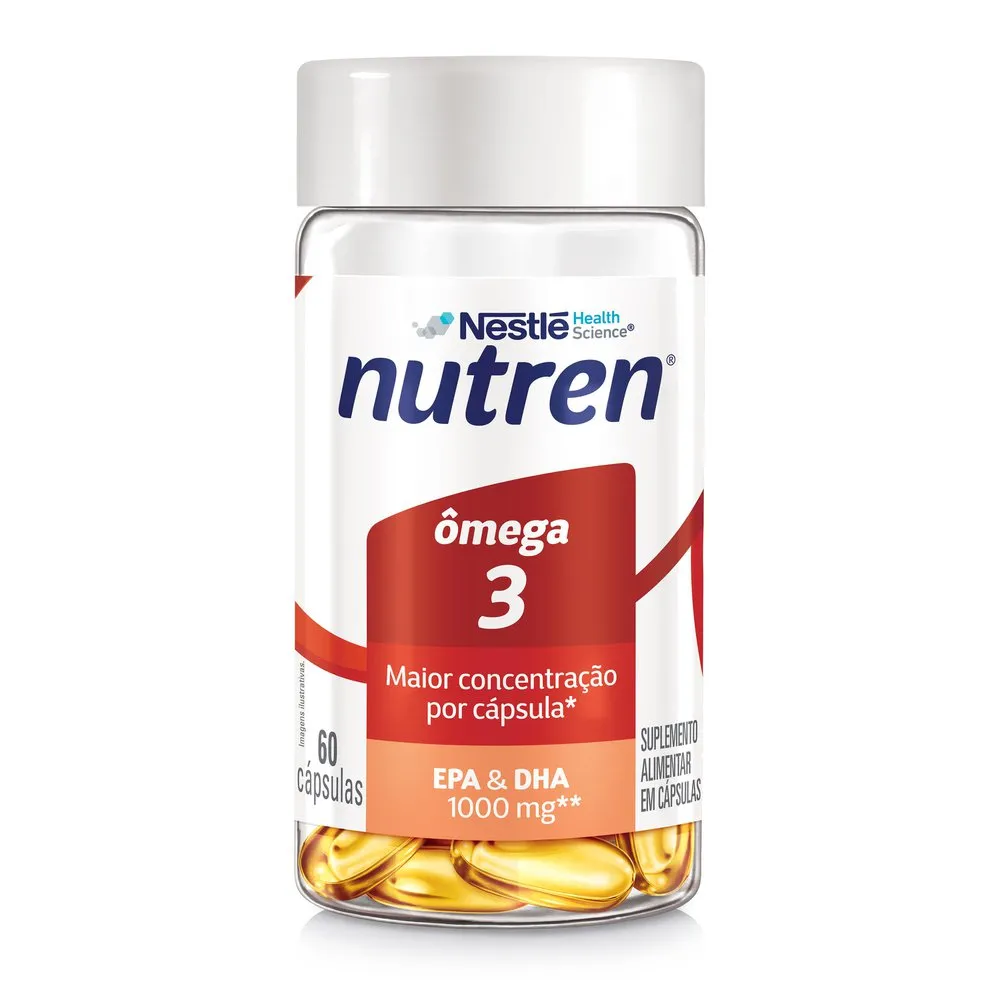 Suplemento Alimentar Nutren Omega 3 60 Capsulas — Nutren | Farmácia Resyla