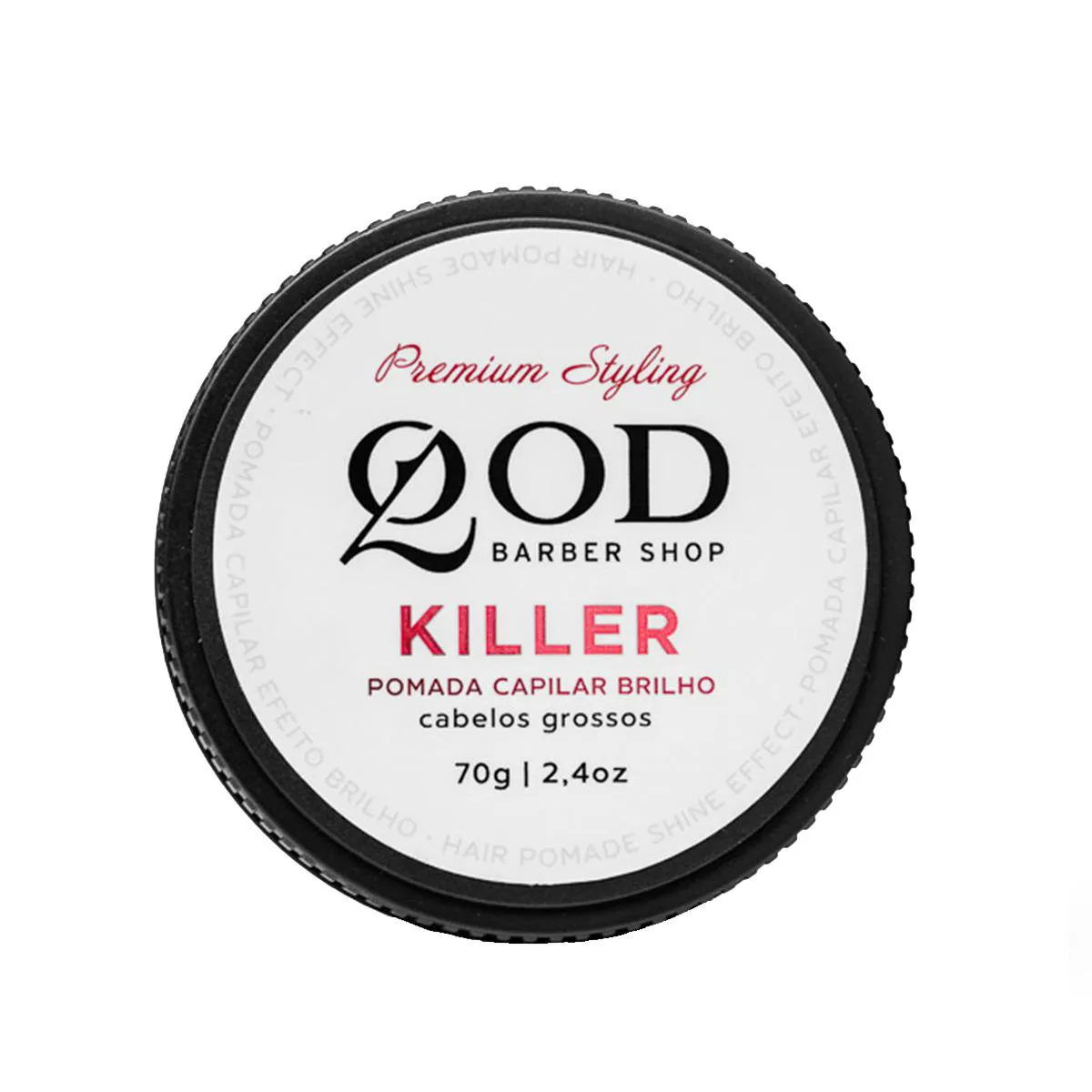 Pomada Capilar QOD Barber Shop There's a Killer on the Road 70g — | Farmácia Resyla