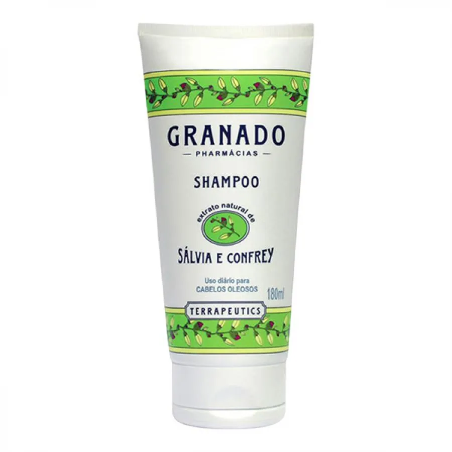 Shampoo Granado Terrapeutics Sálvia E Confrey 180ml — Granado | Farmácia Resyla