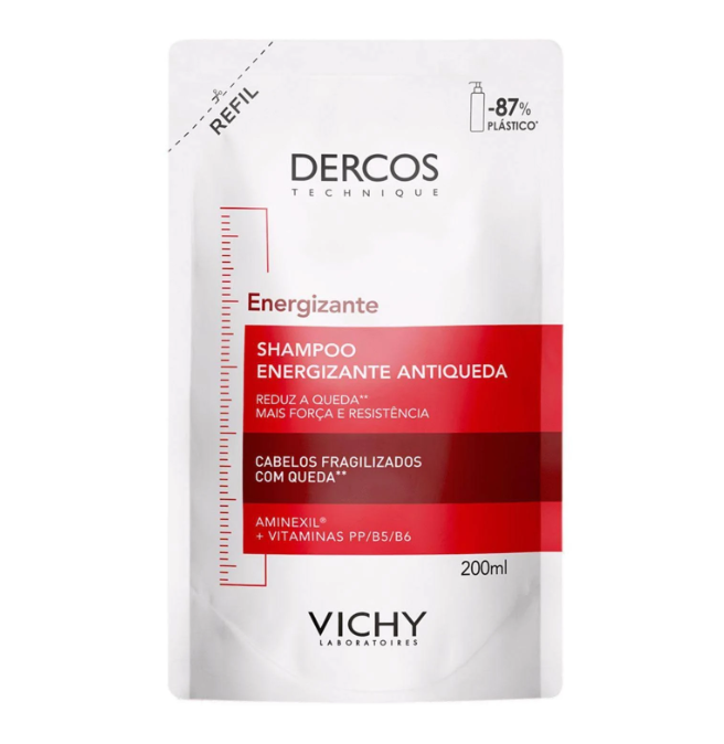 Shampoo Vichy Dercos Energy+ Refil 200ml — Vichy | Farmácia Resyla