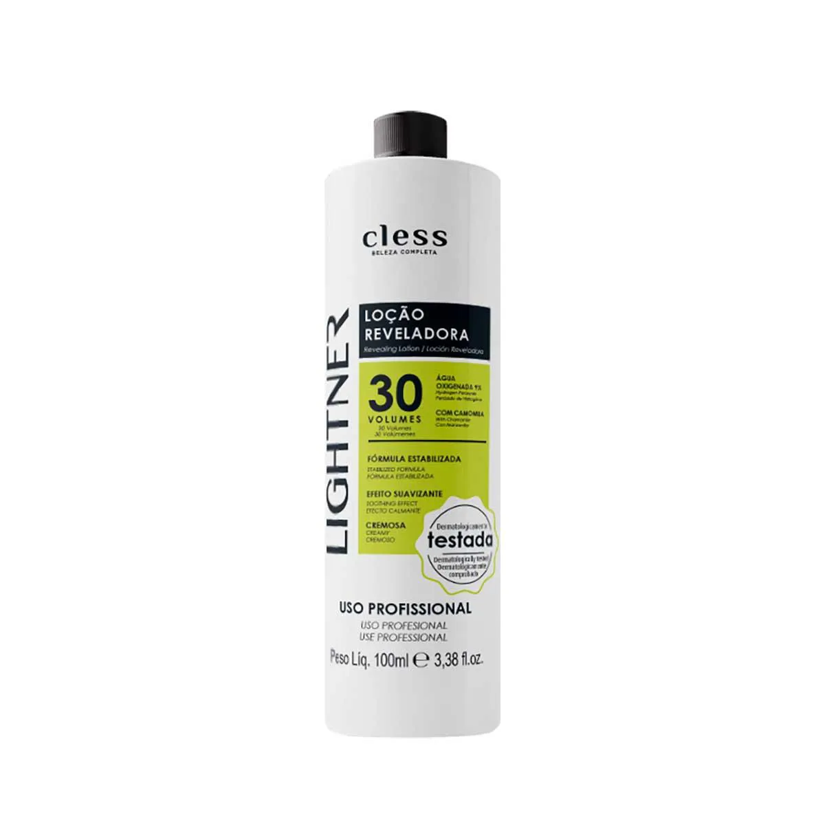 Água Oxigenada 30 Volumes Lightner 100ml — | Farmácia Resyla