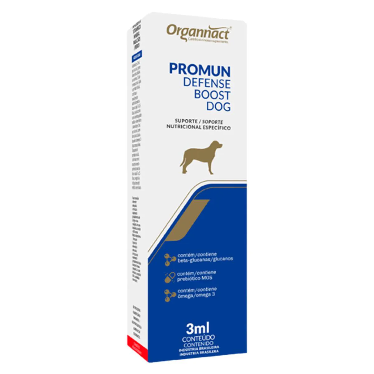 Suplemento Promun Defense Boost Dog Organnact para Cães 3Ml — | Farmácia Resyla