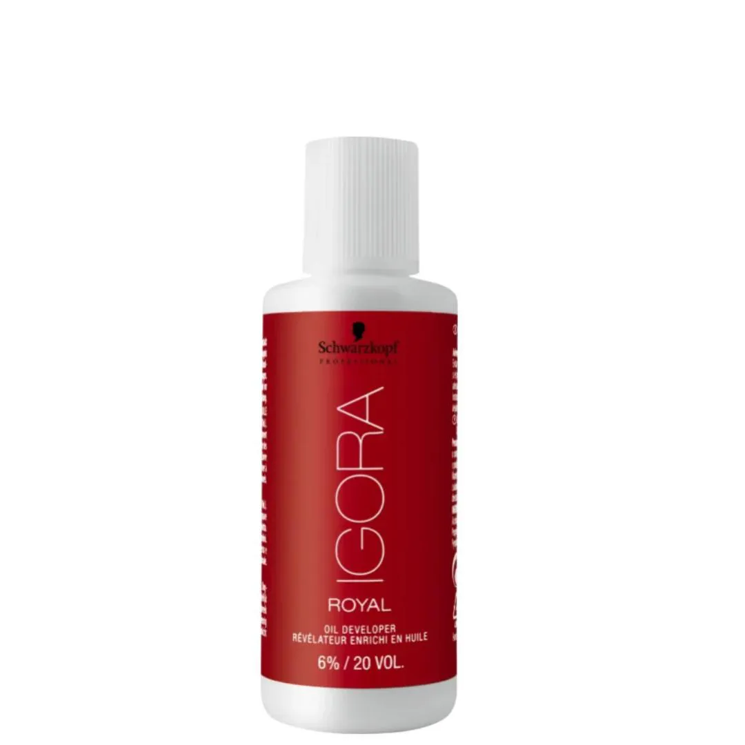 Schwarzkopf Professional Igora Royal 6% - Água Oxigenada 20 Volumes 60ml — | Farmácia Resyla