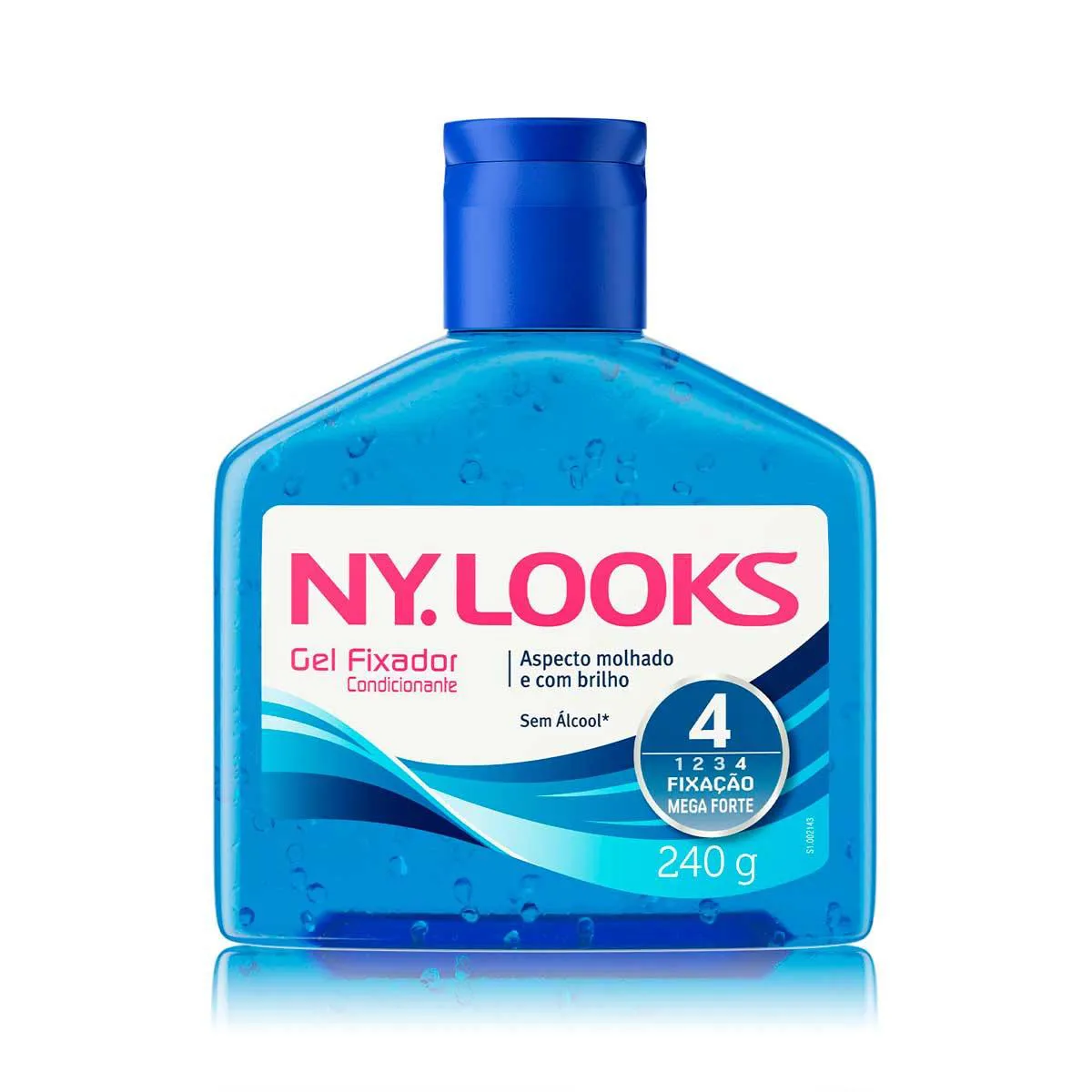 Gel Fixador Capilar Ny Looks Mega Fixação com 240g — | Farmácia Resyla