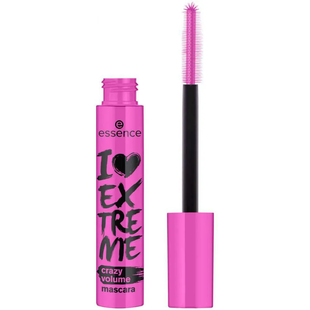 Máscara de Cílios Essence I Love Extreme Crazy Volume Black — | Farmácia Resyla