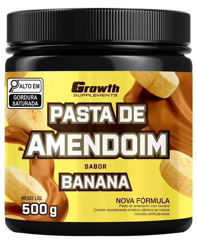 Pasta De Amendoim Sabor Banana 500g — | Farmácia Resyla