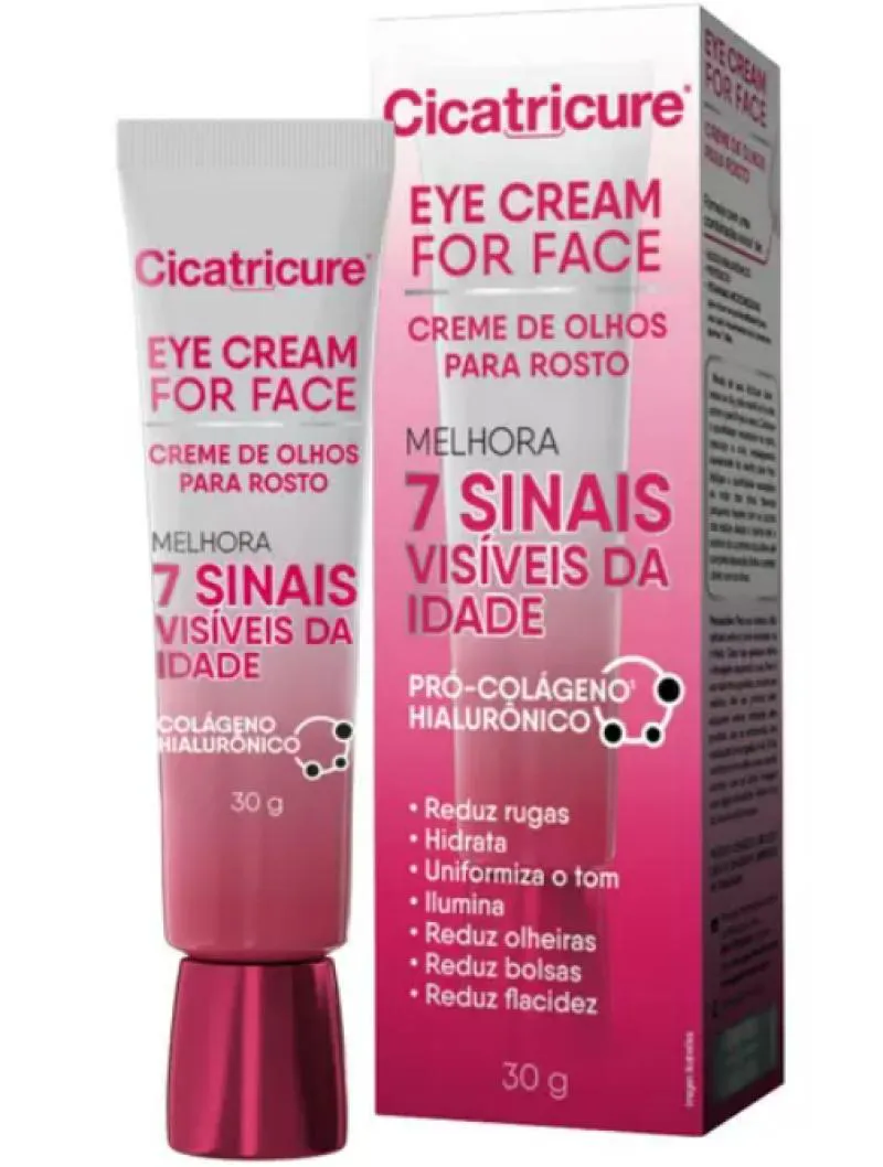 Cicatricure Creme de Olhos Anti Idade Hialurônico 30g — | Farmácia Resyla