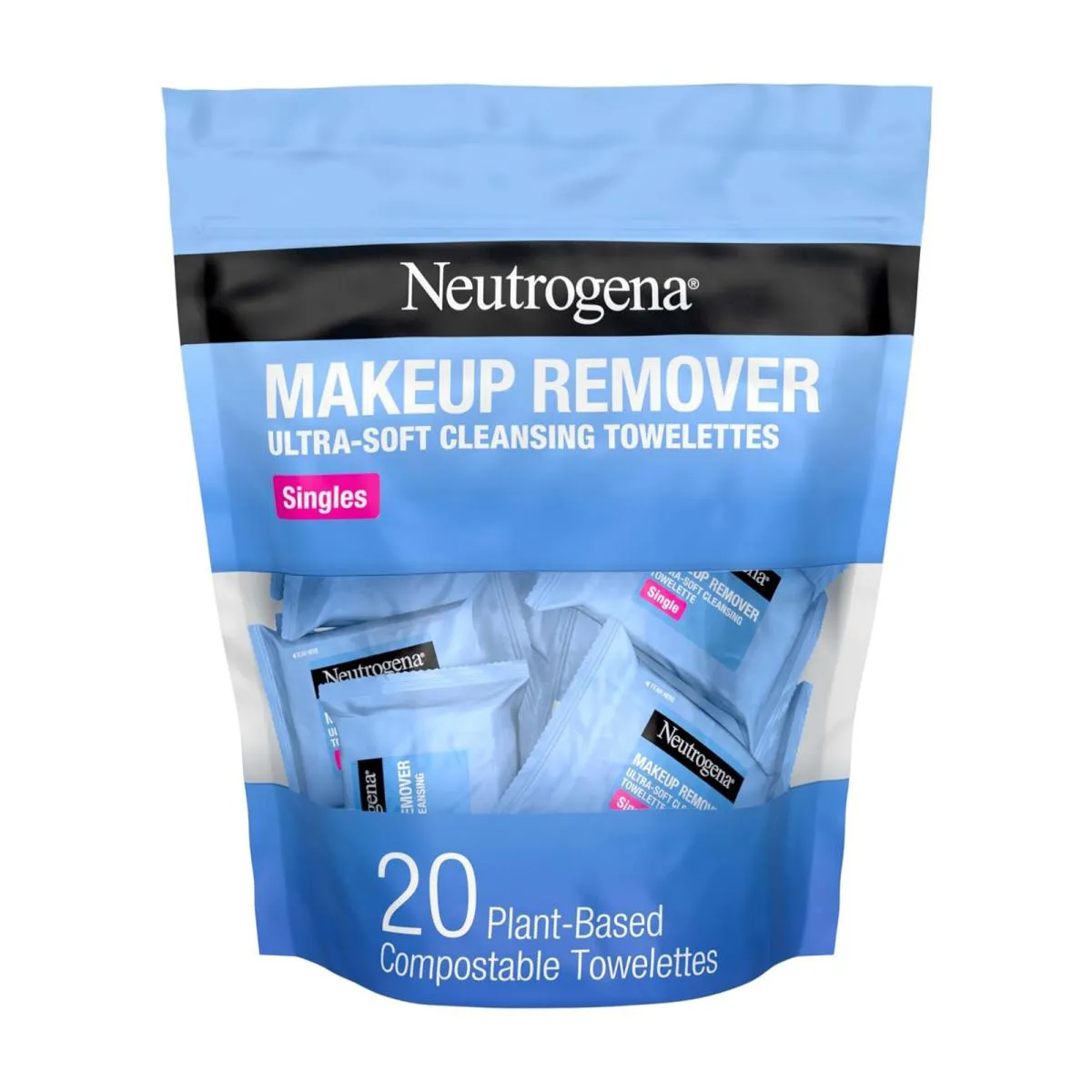 Lenço Demaquilante Umidecido sem Álcool 20 Un - Neutrogena — Neutrogena | Farmácia Resyla