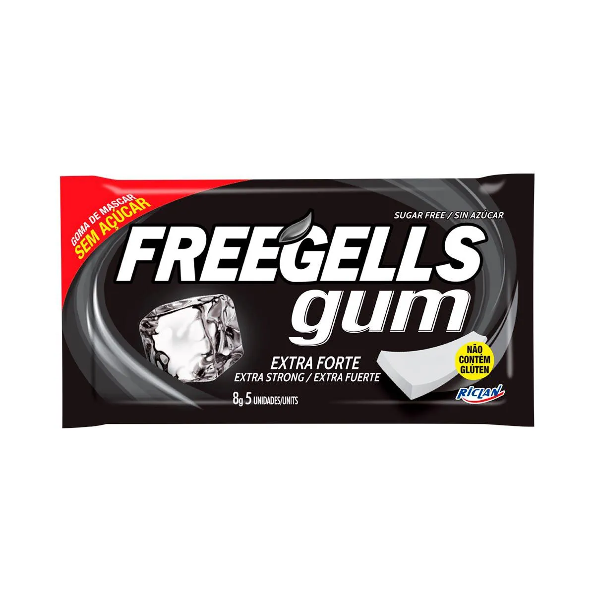 Goma de Mascar Freegells Extra Forte 8g — | Farmácia Resyla