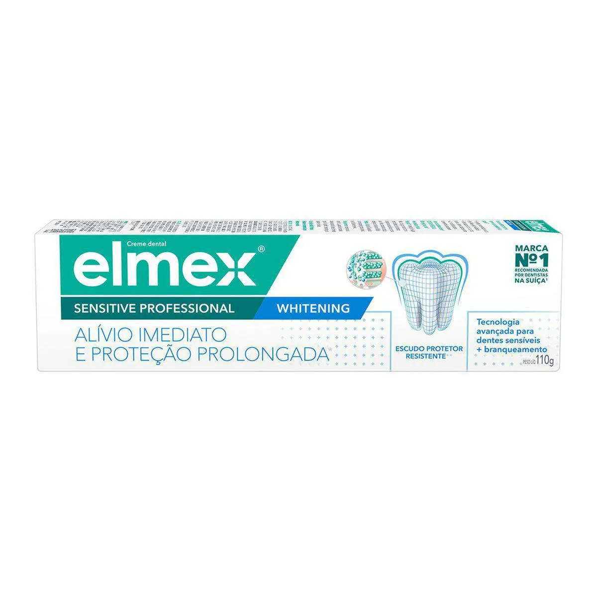 Creme Dental Elmex Sensitive Professional Whitening 110g — | Farmácia Resyla
