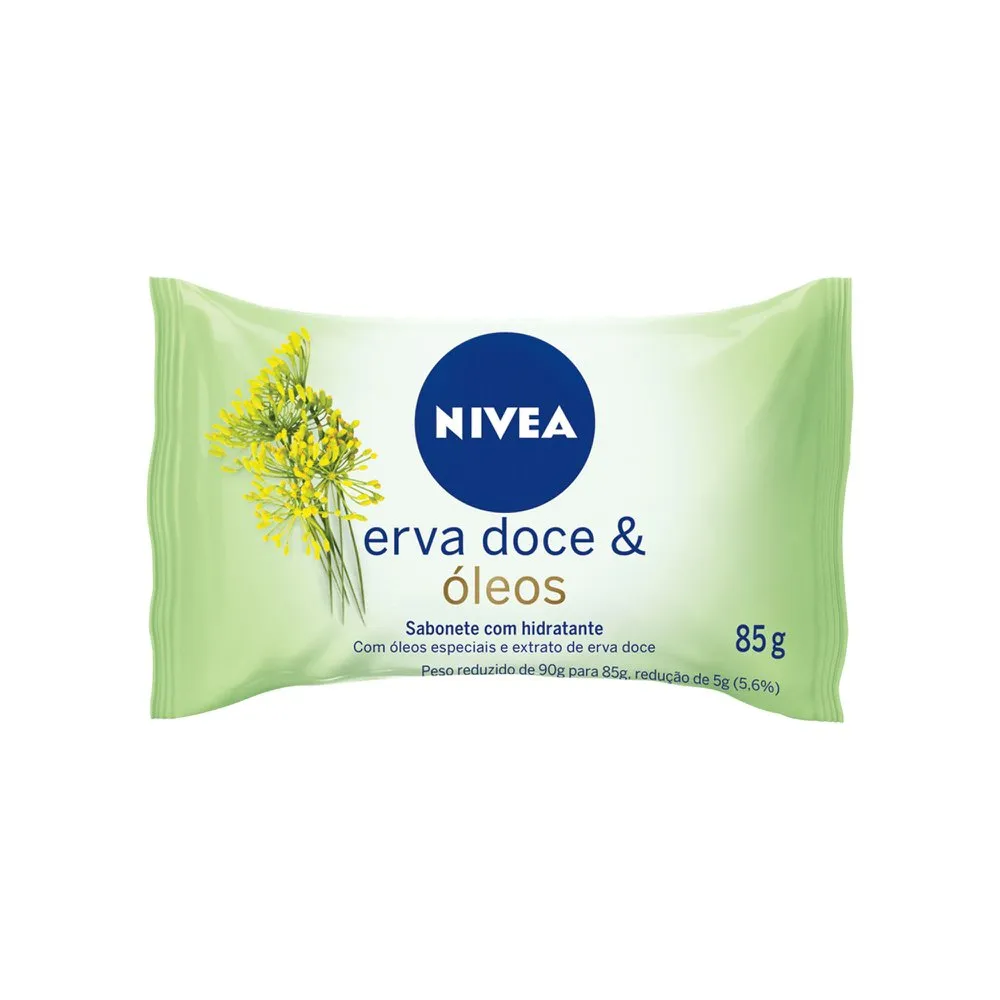 Sabonete Em Barra Nivea Erva Doce E Óleos 85g — Nivea | Farmácia Resyla
