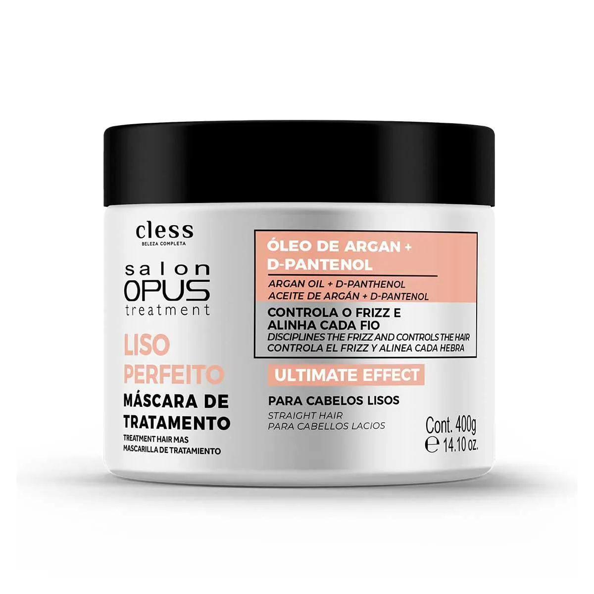 Máscara de Hidratação Salon Opus Liso Perfeito 400g — | Farmácia Resyla