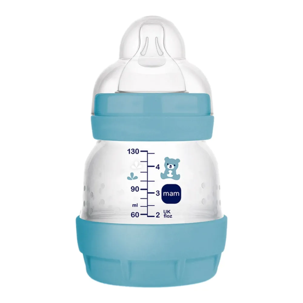 Mamadeira Mam Easy Start 130ml Azul — | Farmácia Resyla