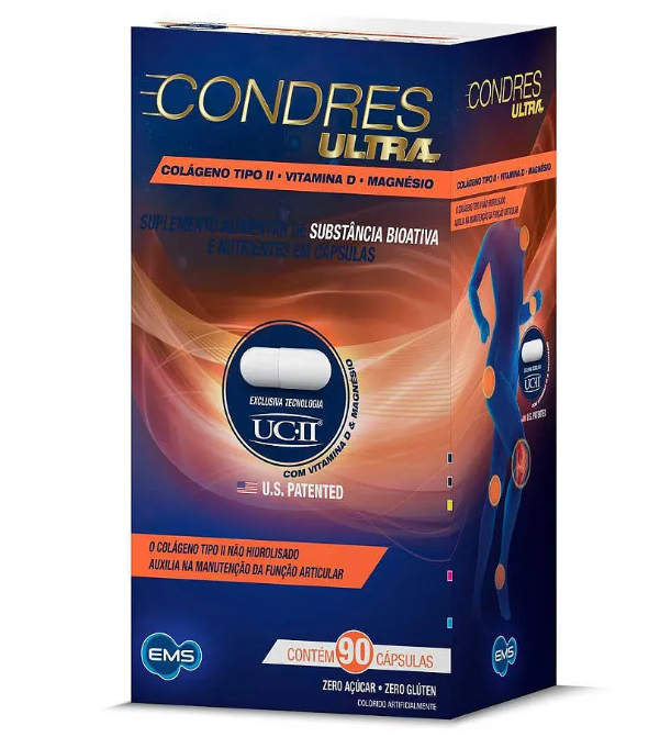 Suplemento Alimentar Condres Ultra 90 comprimidos — | Farmácia Resyla