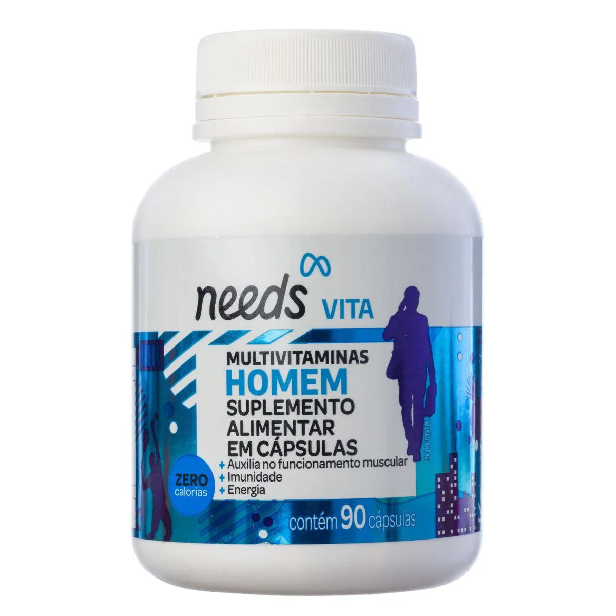 Polivitamínico Needs Vita Homem 90 cápsulas — Needs | Farmácia Resyla
