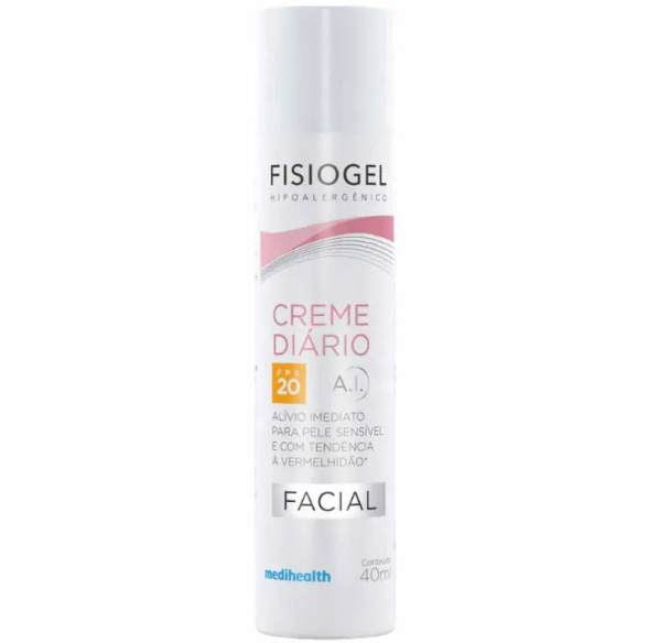 Creme Facial Fisiogel A.I. Ação Calmante FPS 20 com 40ml — Fisiogel | Farmácia Resyla
