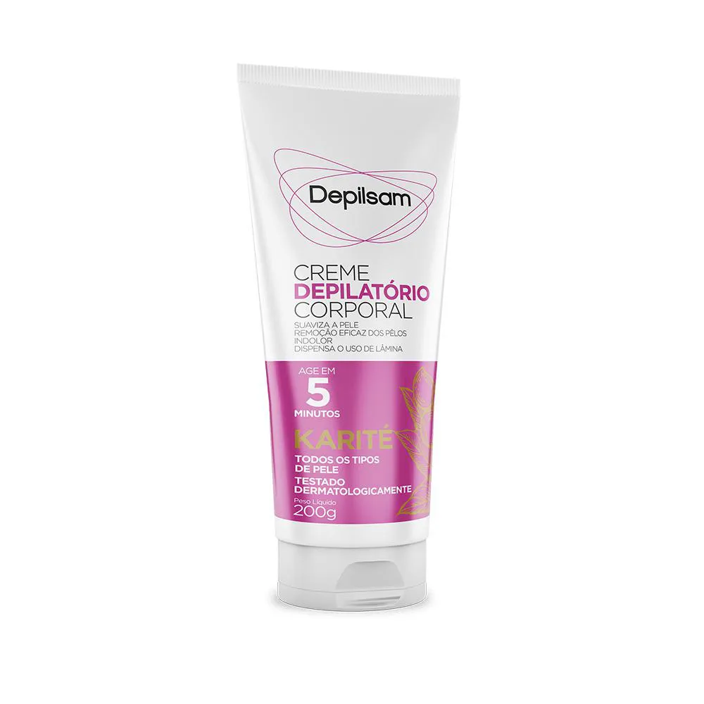Creme Depilatório Corporal Depilsam Karité 200g — Depilsam | Farmácia Resyla