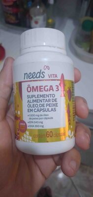 Needs Vita Suplemento Ômega 3 — Needs | Farmácia Resyla