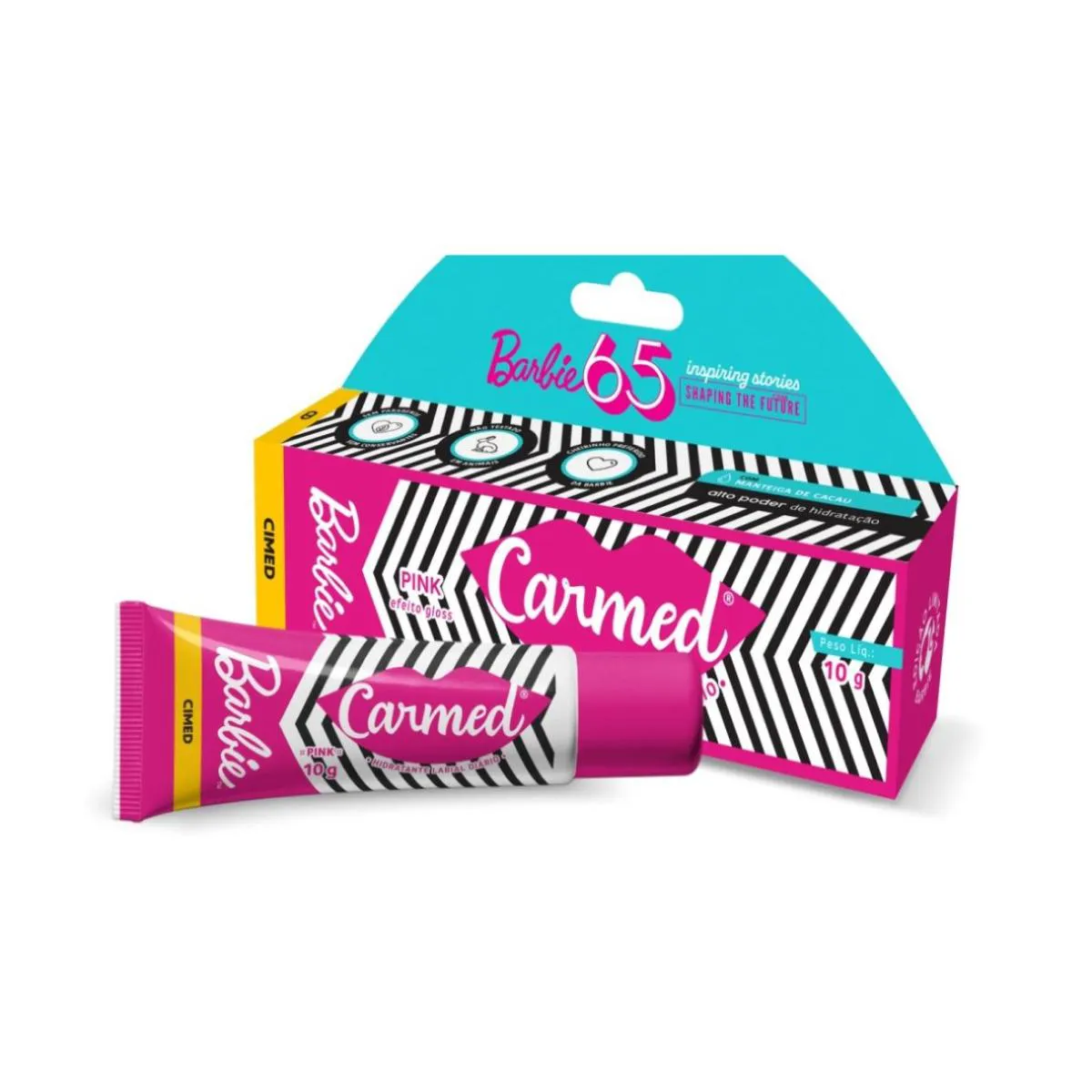 Lançamento Carmed Barbie 10G Todas As Opções Barbie Pink — | Farmácia Resyla
