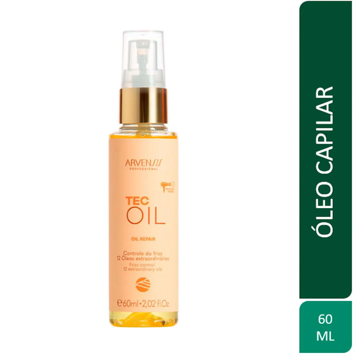 Óleo Capilar Finalizador Arvensis Tec Oil Oil Repair 60ml — | Farmácia Resyla