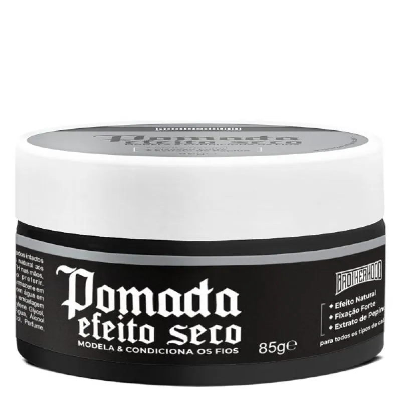 Pomada para Cabelo Efeito Seco Bth - 85g — | Farmácia Resyla