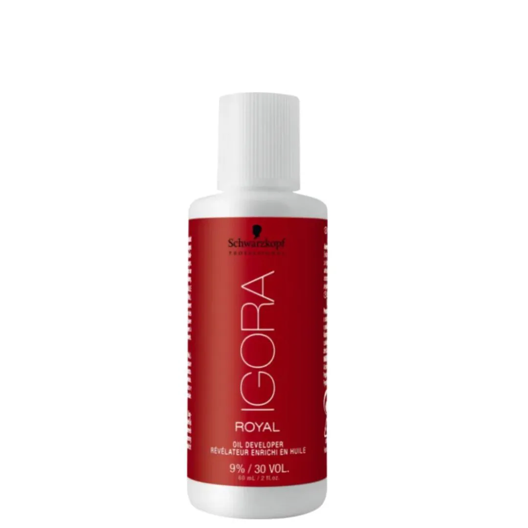Schwarzkopf Professional Igora Royal 9% - Água Oxigenada 30 Volumes 60ml — | Farmácia Resyla
