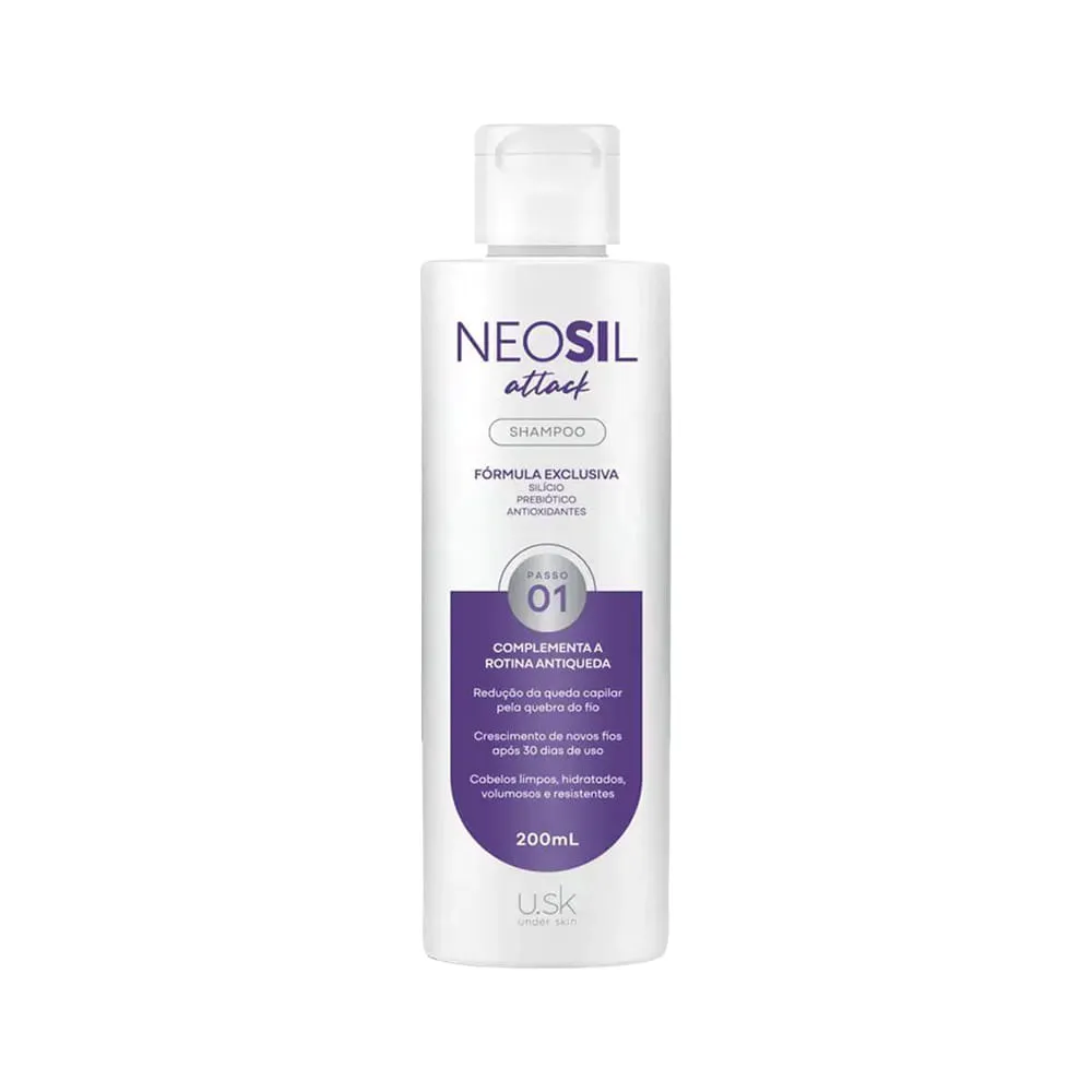 Shampoo Neosil Attack Antiqueda 200ml — | Farmácia Resyla