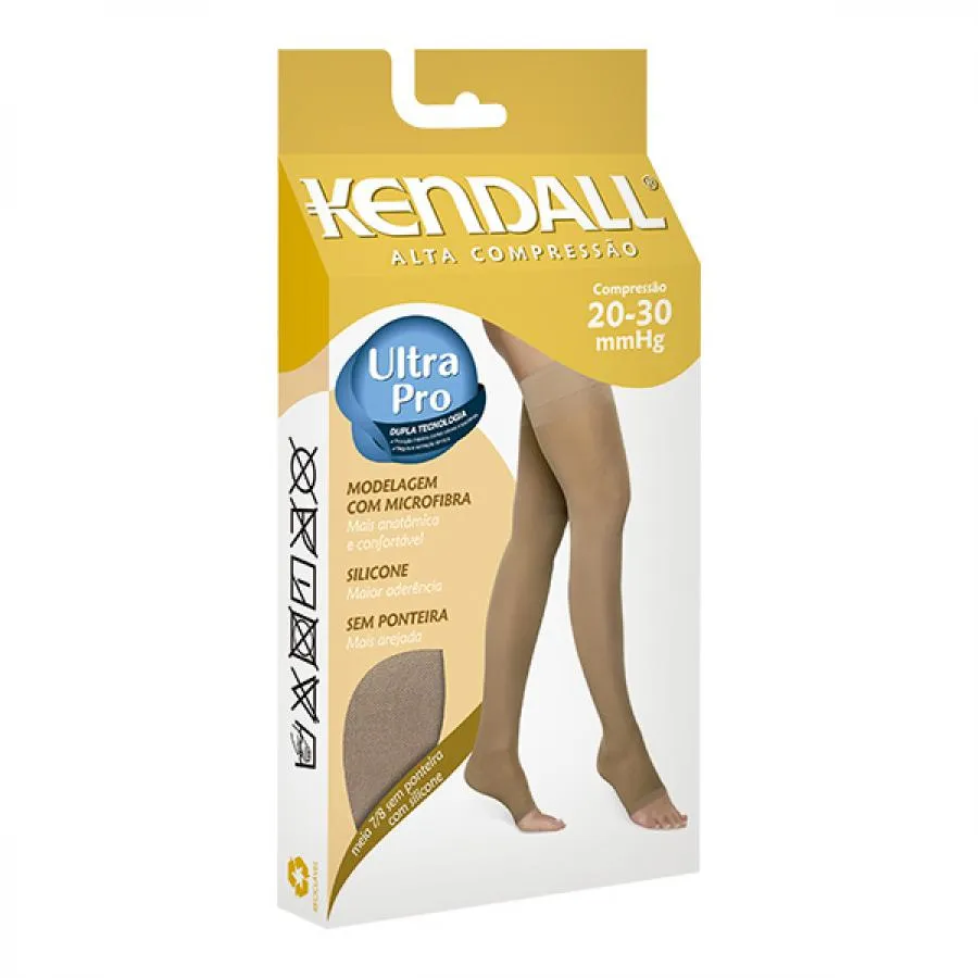 Meia Kendall 20-30 - 7/8 G Mel Sem Ponteira — | Farmácia Resyla