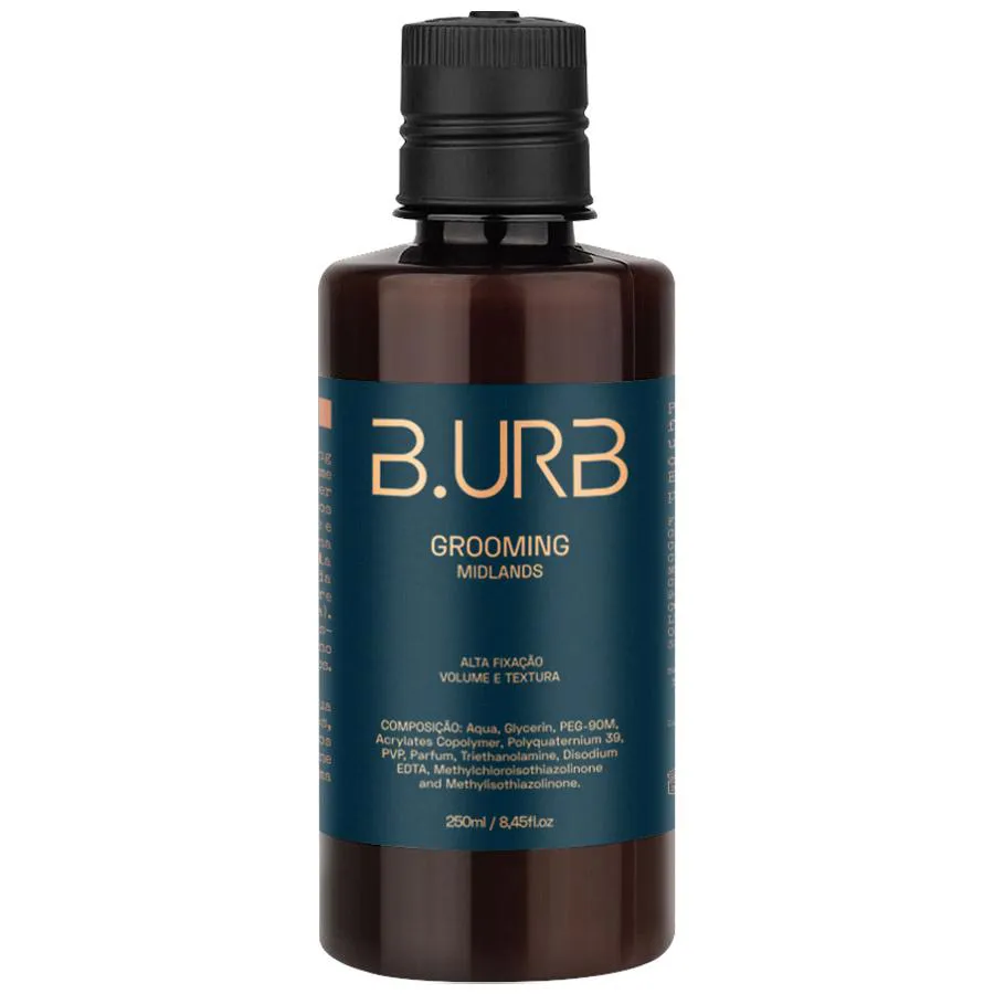 Grooming para Cabelo Midlands Alta Fixação 250ml Barba Urbana B.urb — | Farmácia Resyla