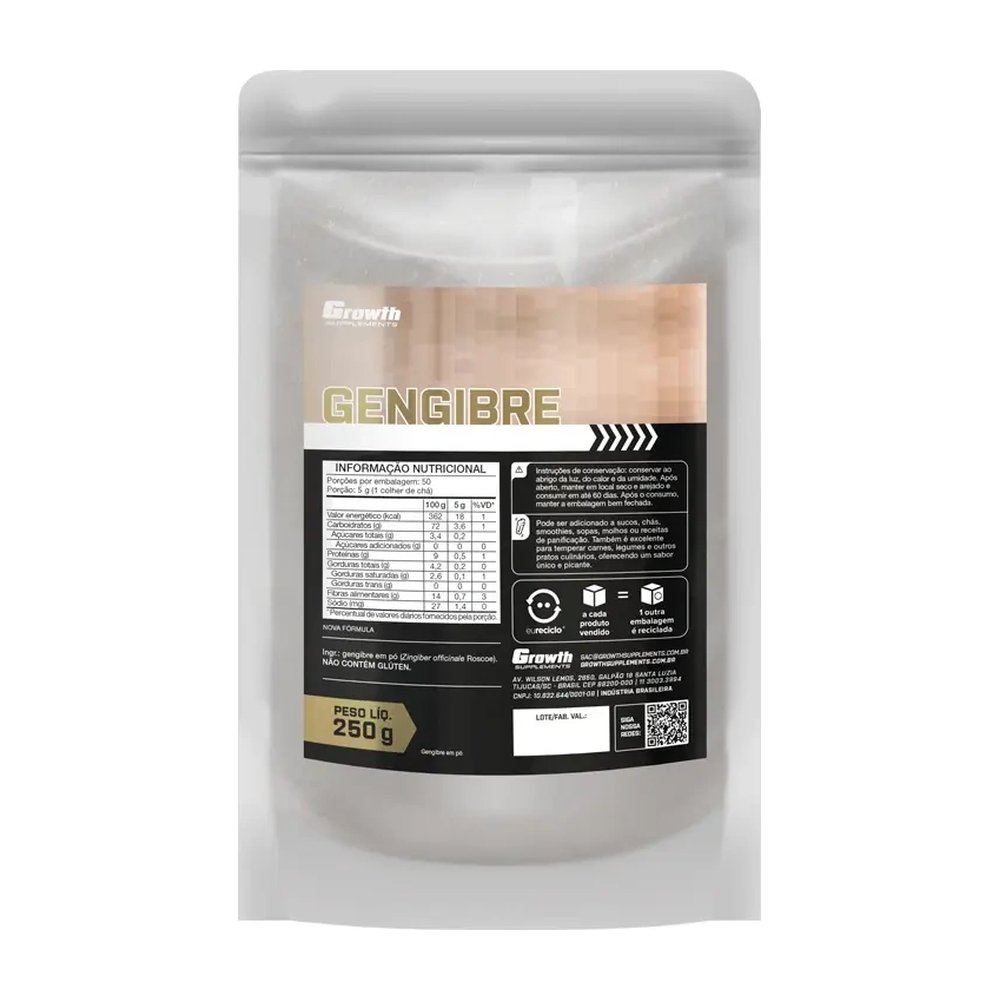 Gengibre Em Pó 250g — | Farmácia Resyla
