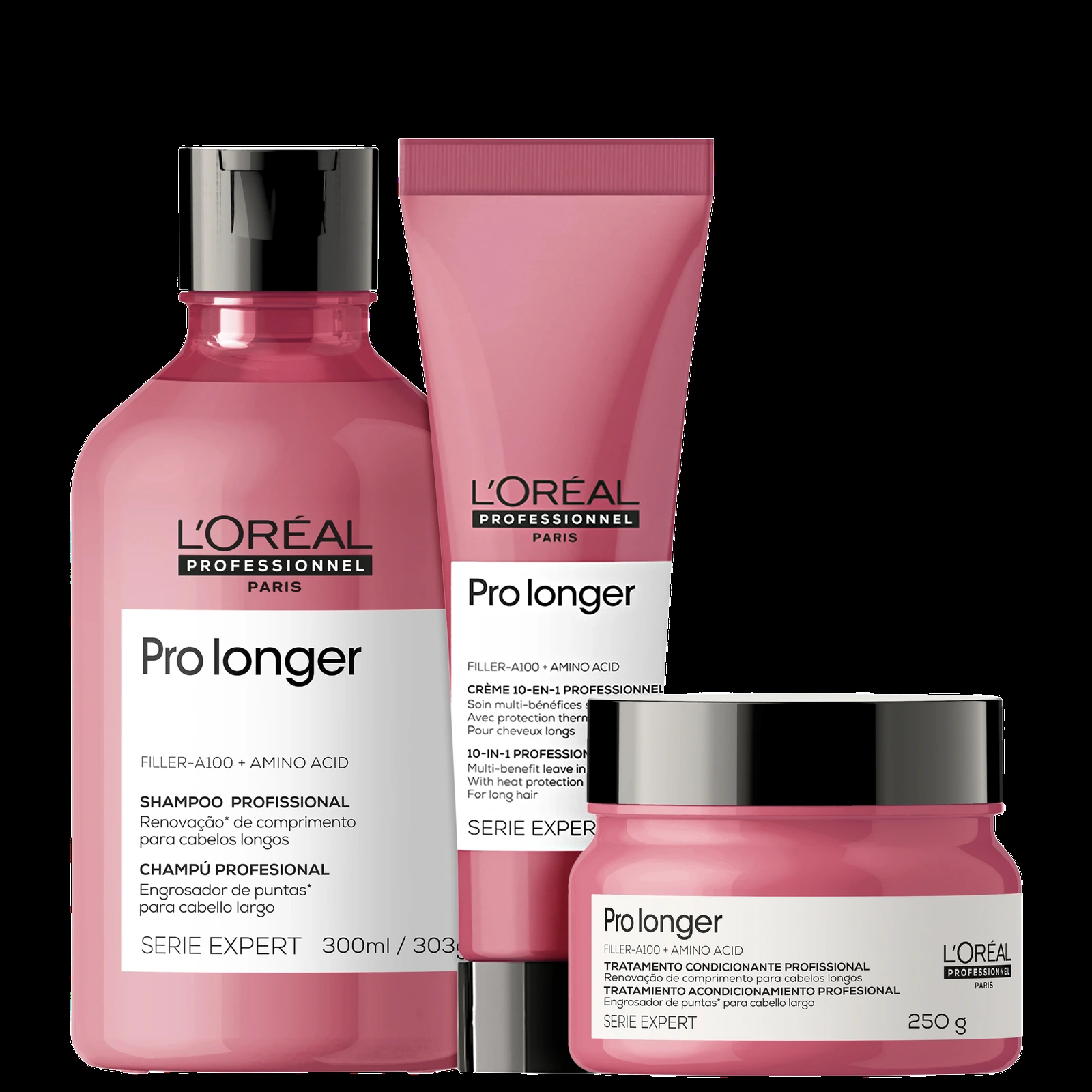 Kit L’Oréal Professionnel Serie Expert Pro Longer Preenchimento de Pontas (3 Produtos) — | Farmácia Resyla