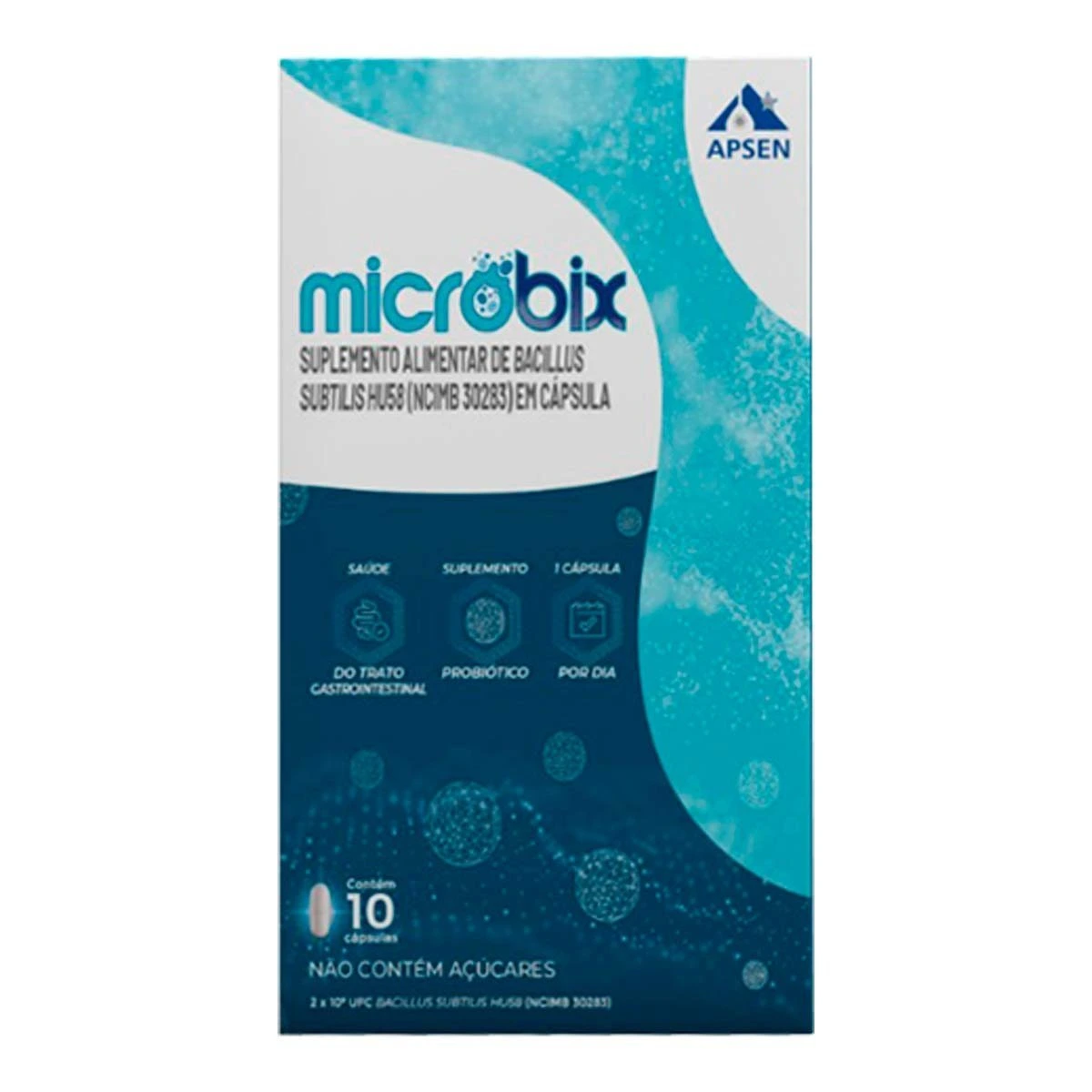MICROBIX 10 Comprimidos – Probiótico Apsen — | Farmácia Resyla