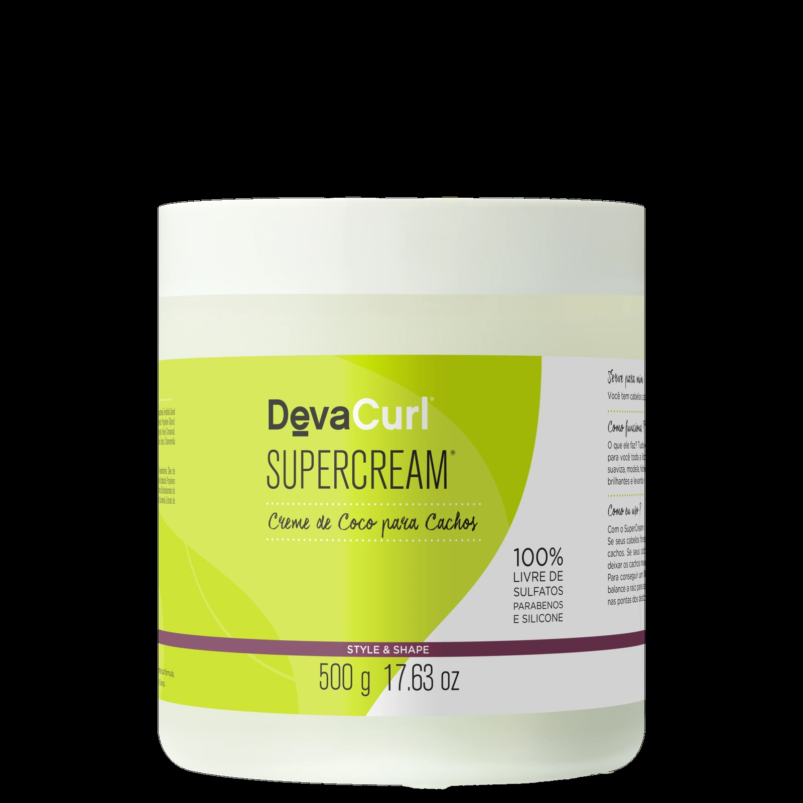 Deva Curl Supercream – Ativador de Cachos 500g — | Farmácia Resyla