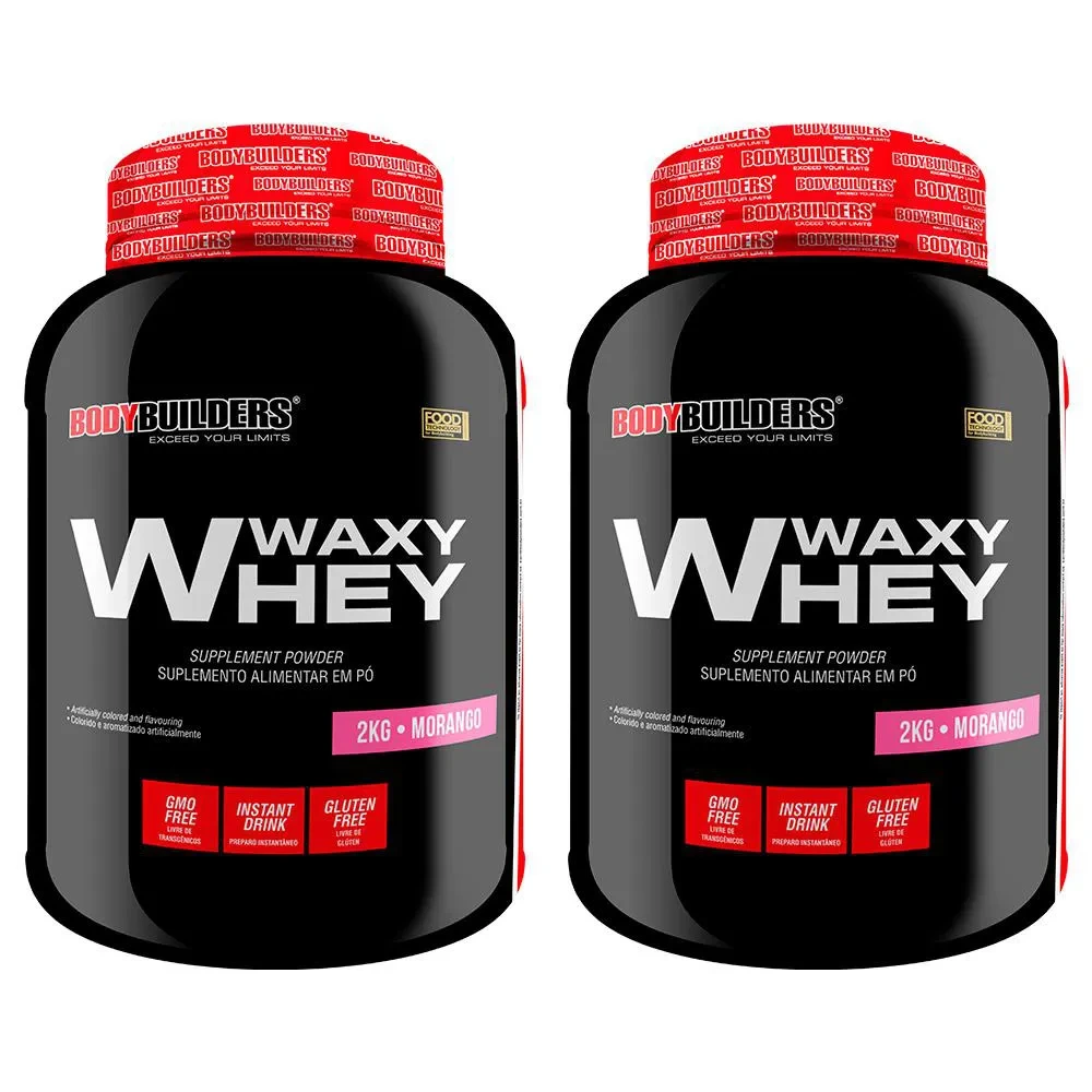 2x Whey Protein Waxy Whey (35%) – 2kg – Bodybuilders Baunilha e Chocolate — | Farmácia Resyla