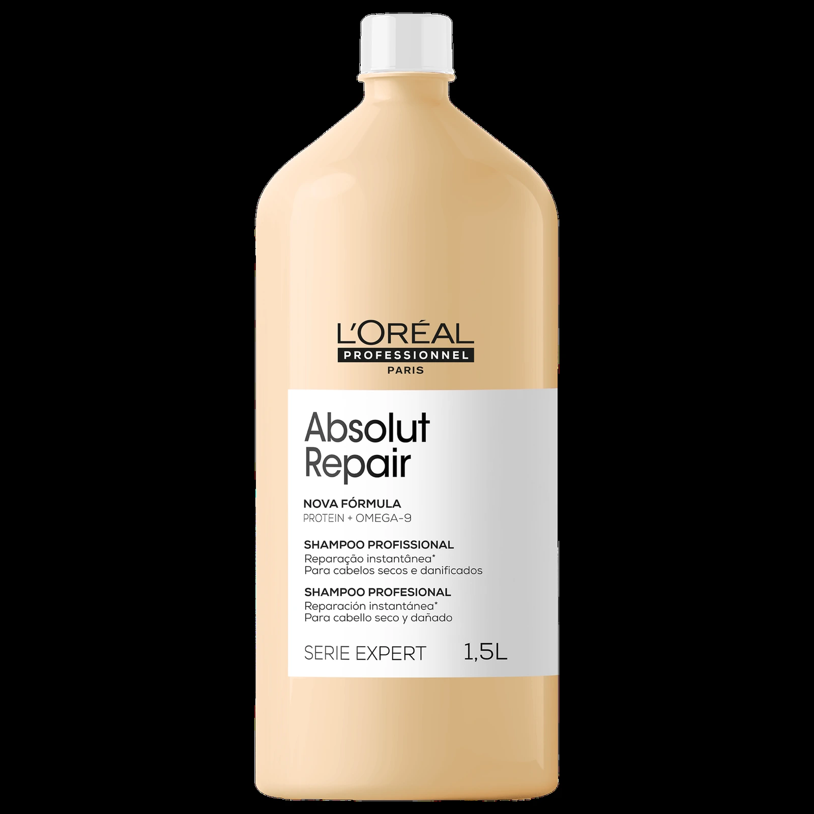 L’Oréal Professionnel Serie Expert Absolut Repair Omega-9 + Protein – Shampoo 1,5L — | Farmácia Resyla