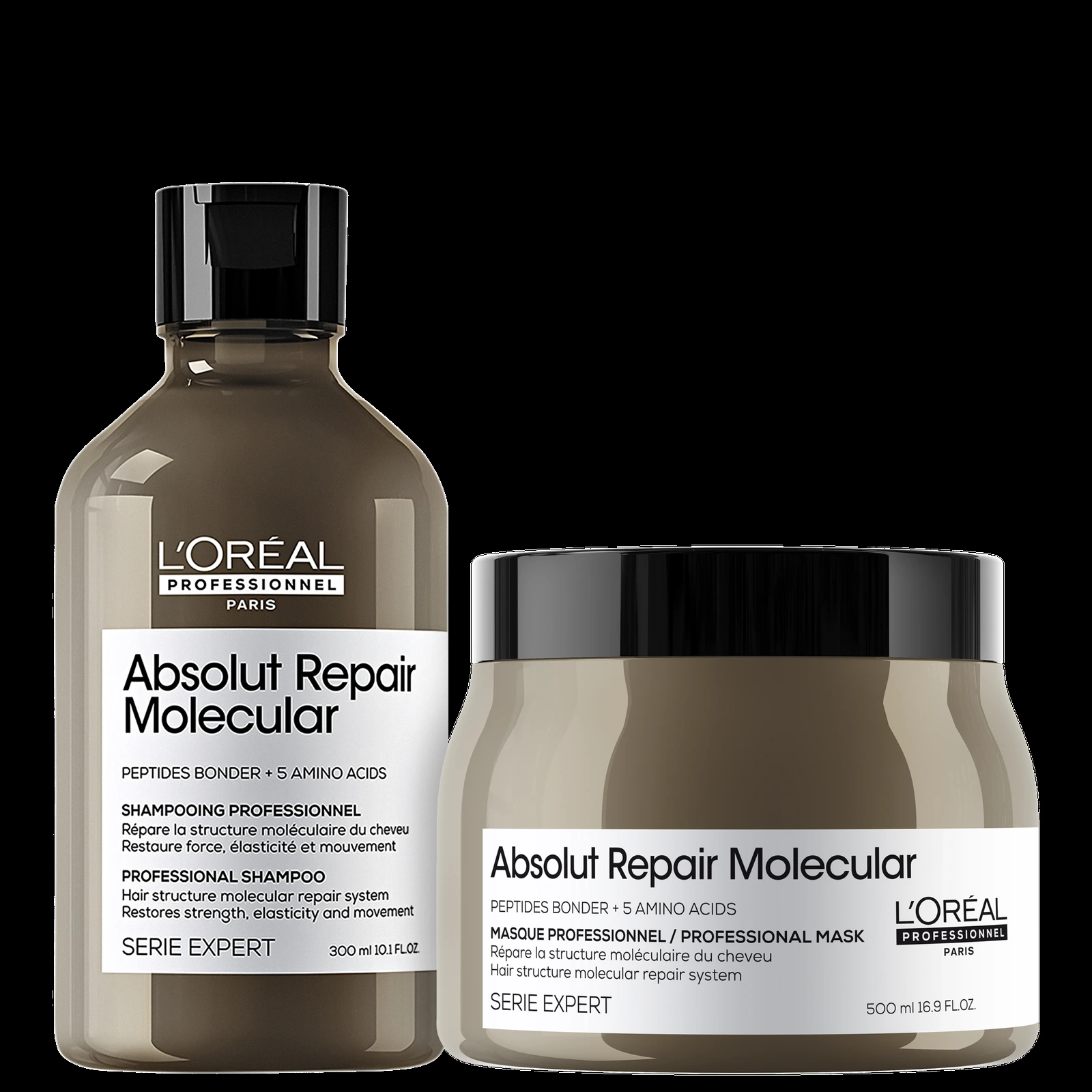 Kit L’Oréal Professionnel Absolut Repair Molecular Tratamento Plus (2 Produtos) — | Farmácia Resyla