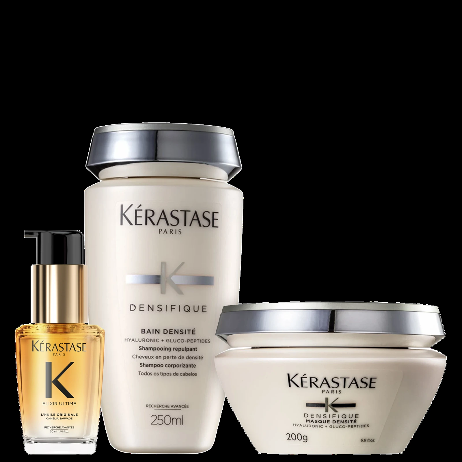 Kit Kérastase Densifique L’Huile Originale Travel Size Trio (3 Produtos) — Kérastase | Farmácia Resyla