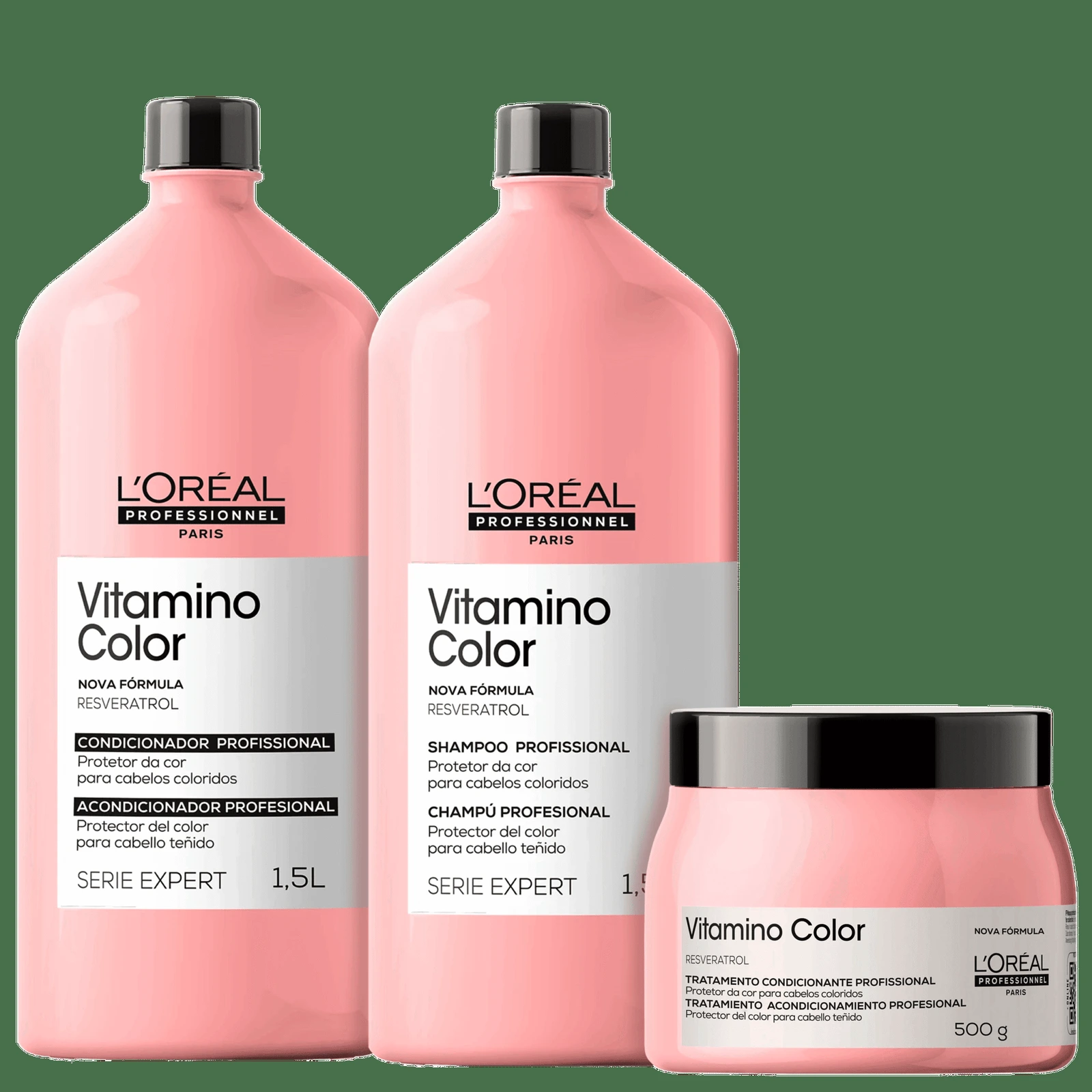 Kit L’Oréal Professionnel Serie Expert Vitamino Color Salon Trio (3 Produtos) — | Farmácia Resyla