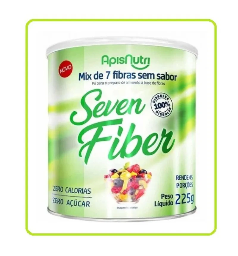 Mix de Fibras sem Sabor Seven Fiber 225g – Apisnutri — Apisnutri | Farmácia Resyla