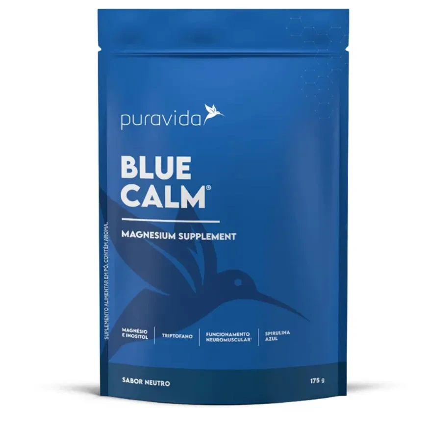 Blue Calm Neutro 175g – Magnesio e Inositol Pura Vida — | Farmácia Resyla