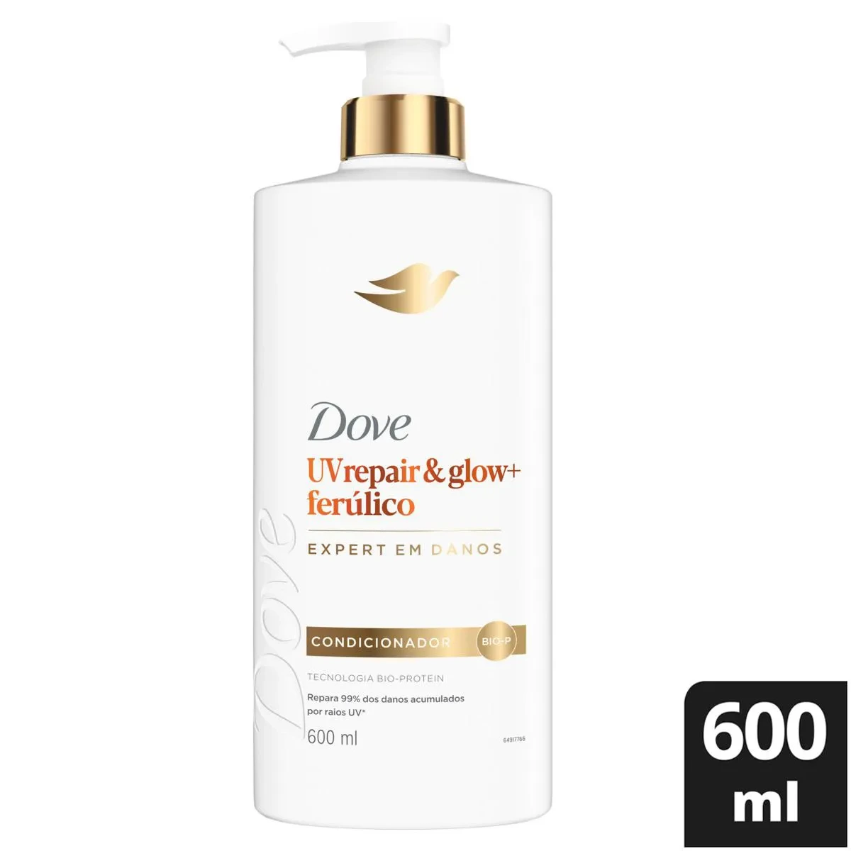 Condicionador Dove UV Repair & Glow + Ferúlico 600ml — Dove | Farmácia Resyla