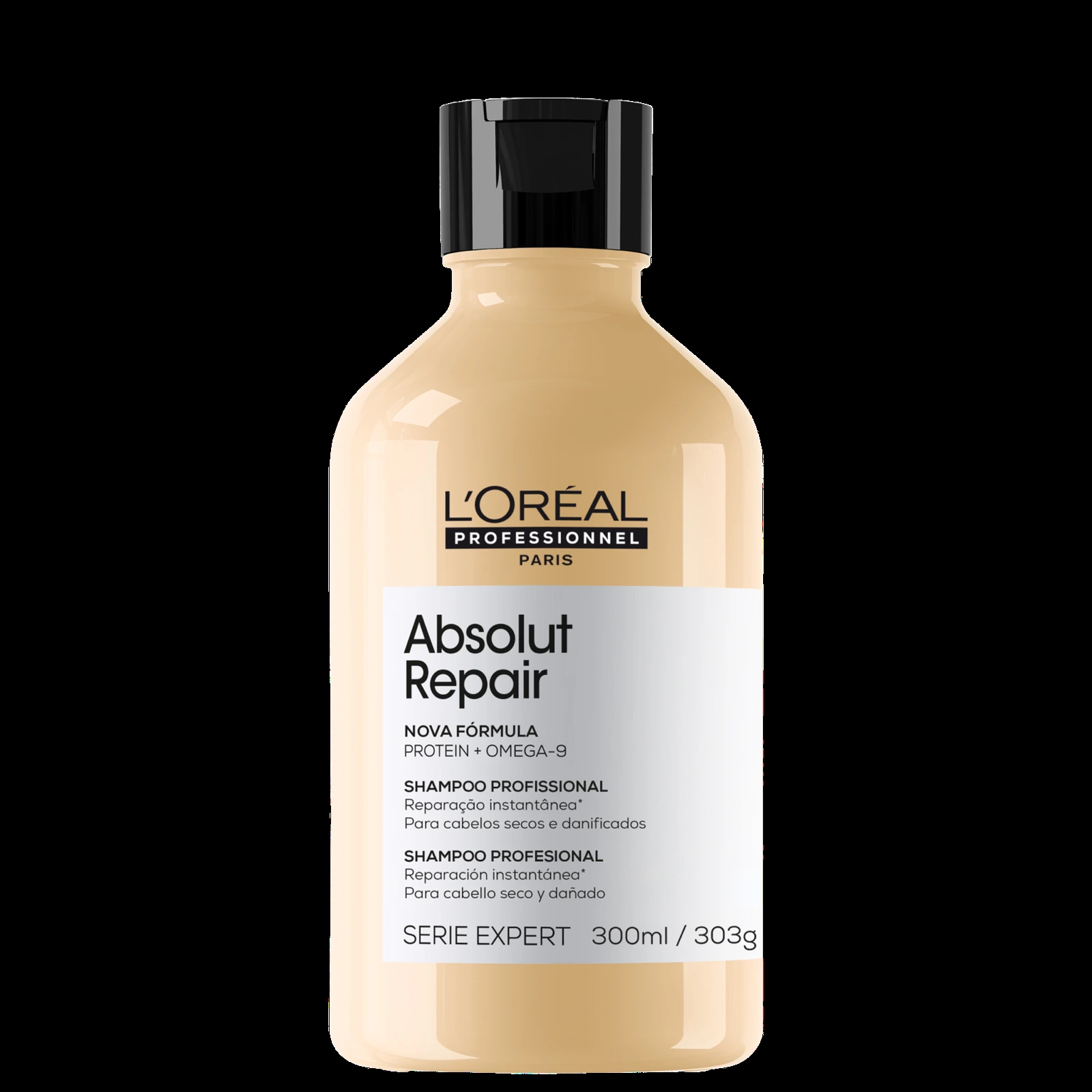 L’Oréal Professionnel Serie Expert Absolut Repair Omega-9 + Protein – Shampoo 300ml — | Farmácia Resyla